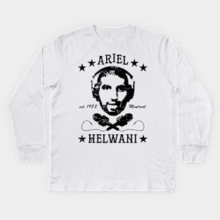 Ariel Helwani Kids Long Sleeve T-Shirt